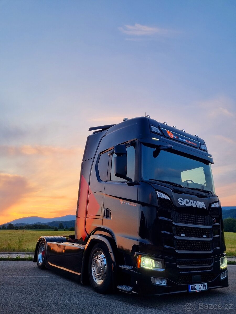 SCANIA S450 + SCHMITZ (lowdeck) - 4