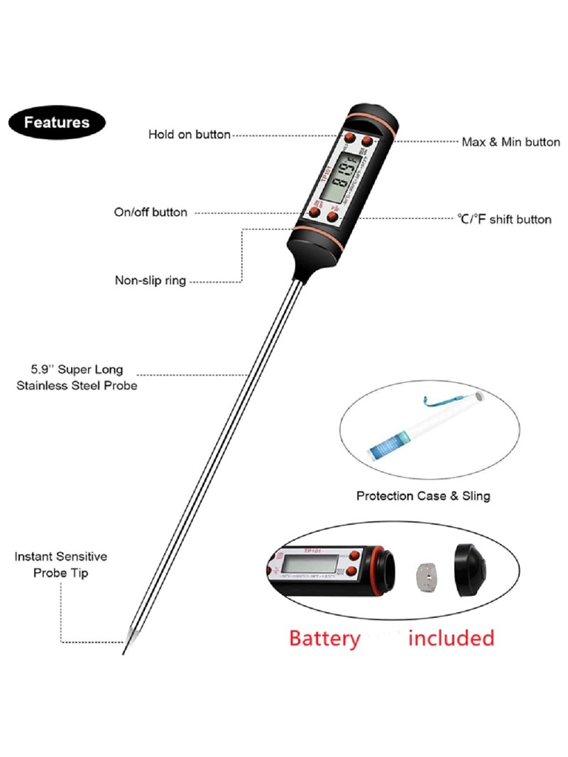 Kuchyňský tyčový teploměr TP 101 - 4
