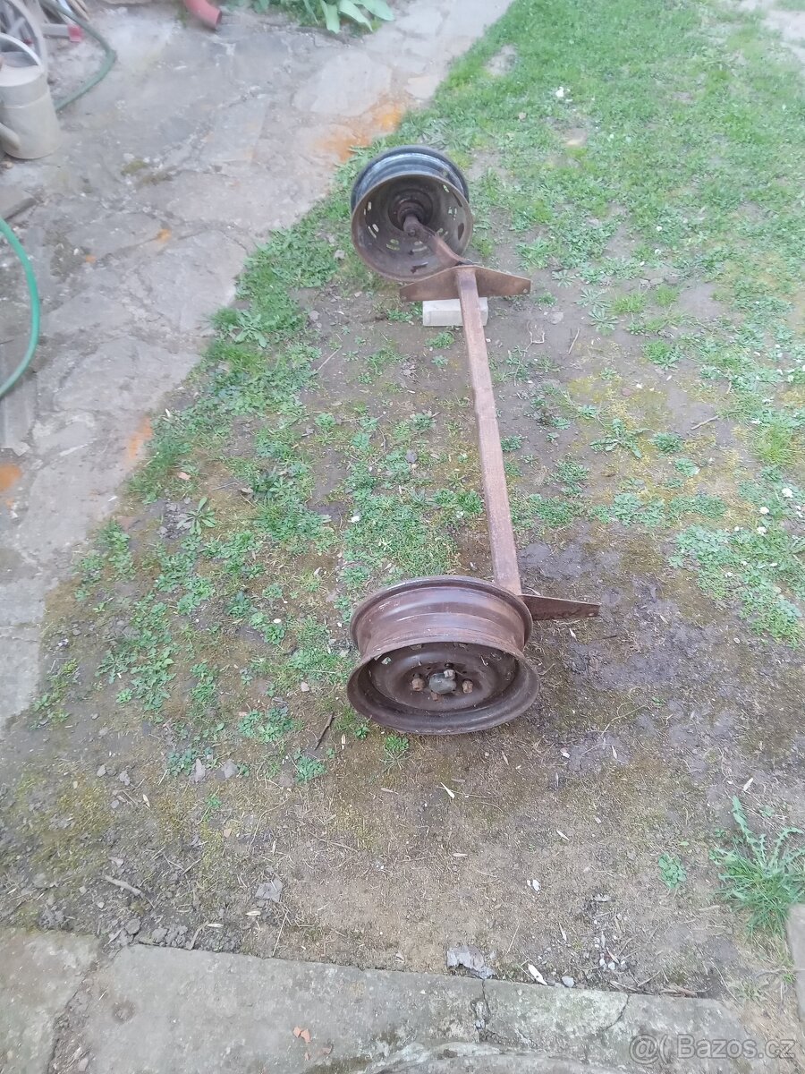 náprava na vozík - 4