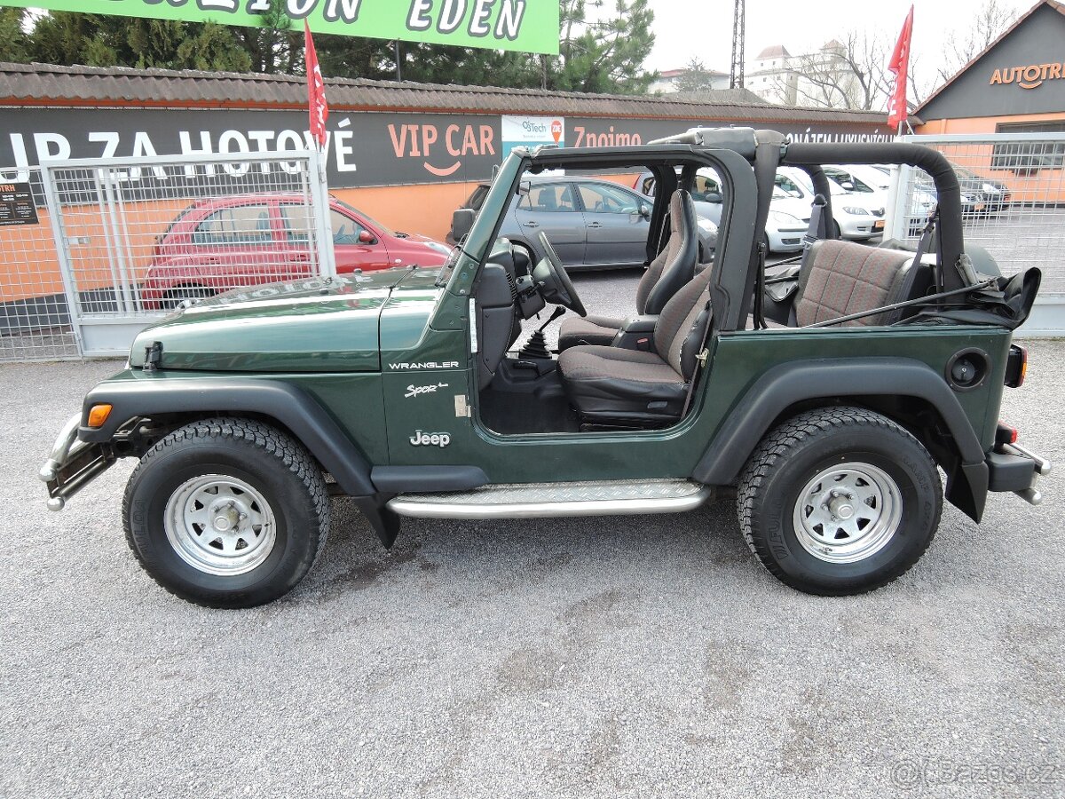 Jeep Wrangler 2,5i Sport 4x4 SoftTop 2000
