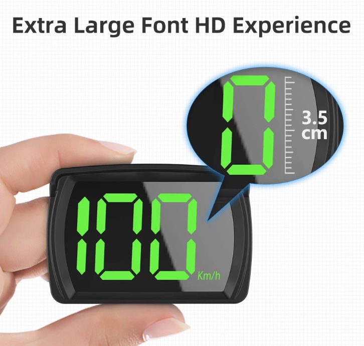 ⚡️ Nový digitální GPS tachometr do auta v mílích ⚡️ - 4