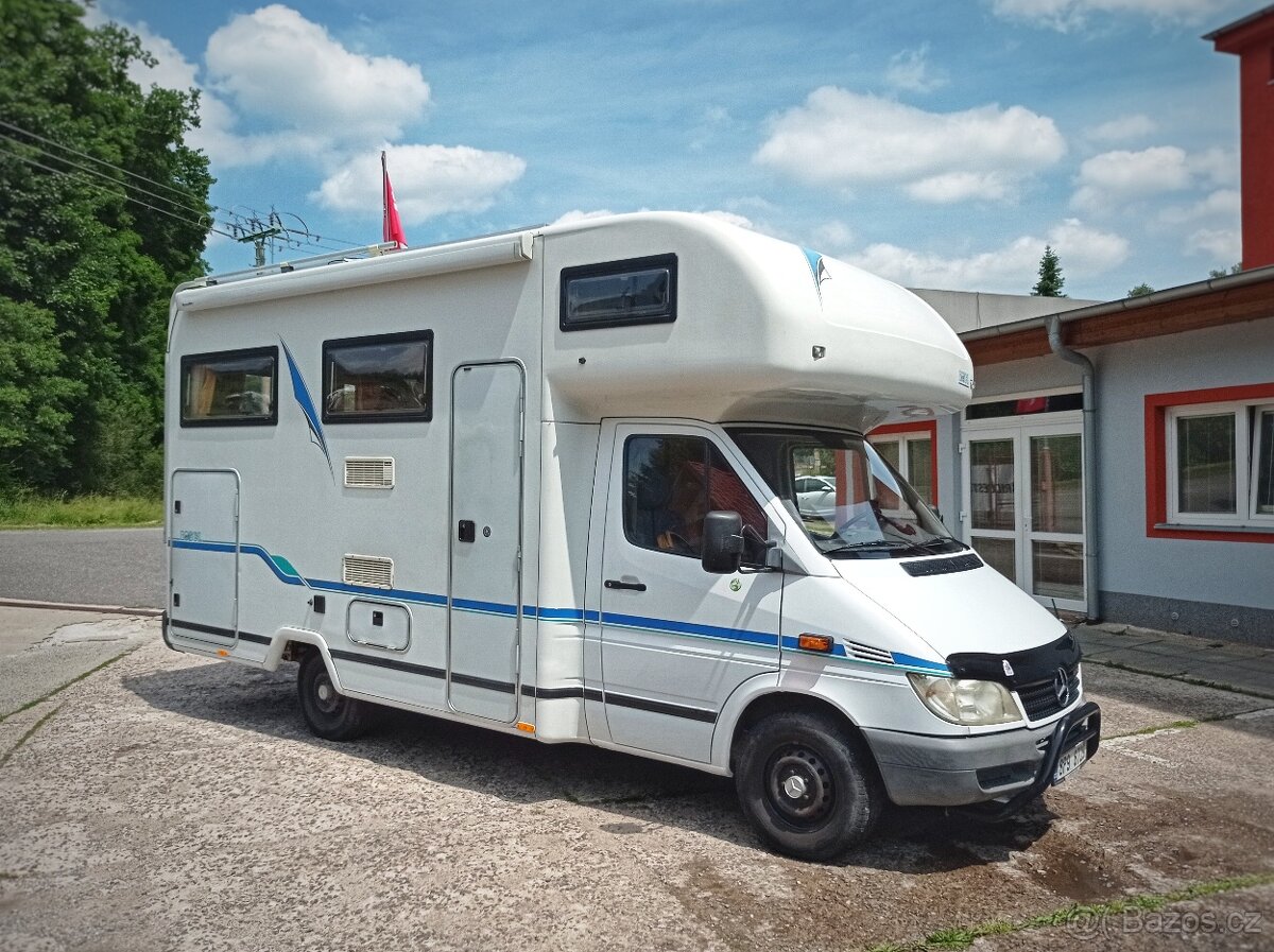 Mercedes Sprint - 1.majitel v ČR, GFK panel, soláry, LiFePo4 - 4