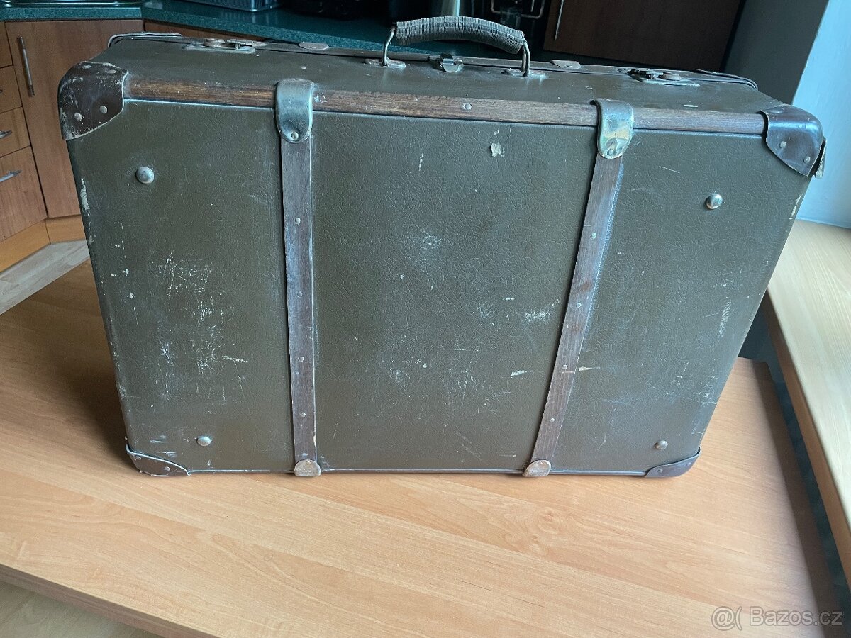Starožitný kufr KAZETO - 4