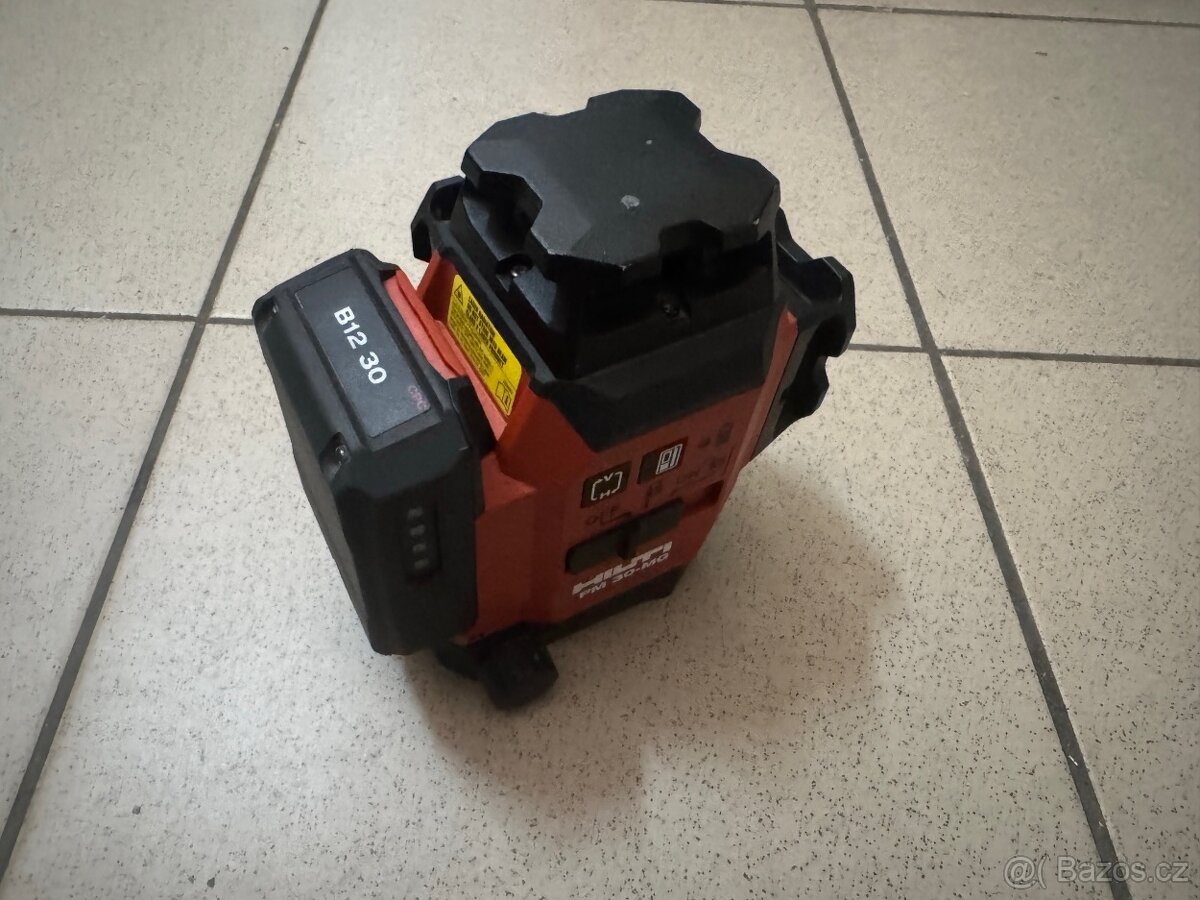 Laser 3x360 ° Hilti PM 30-MG + Stativ+bat B12-30 - 4
