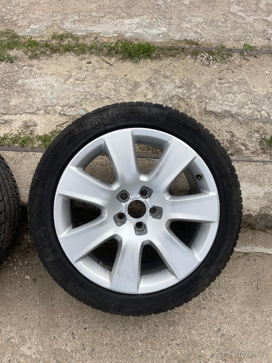 Alu kola 5x112, pneu Continental zimní 235/45 R18 - 4