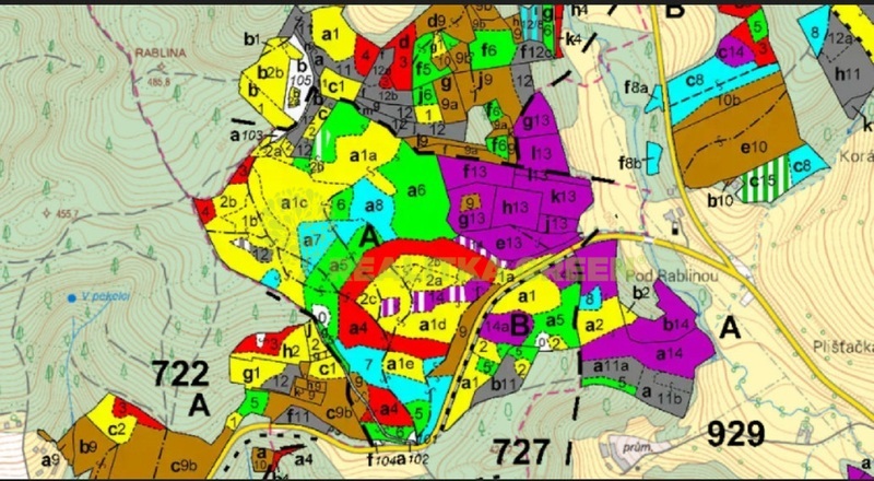 Lesní pozemky k.ú. Velíková, okr. Zlín, CP 179 312 m2 - 4