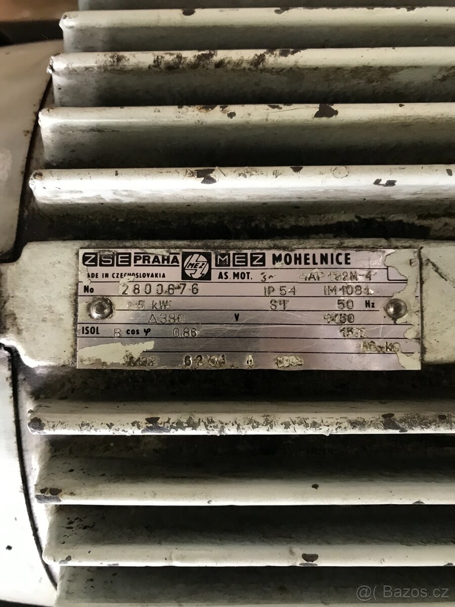 Kompresor Orlík tříválec PKS 50 / 3-JSK 75 _ 7,5 kW_ Záruka - 4