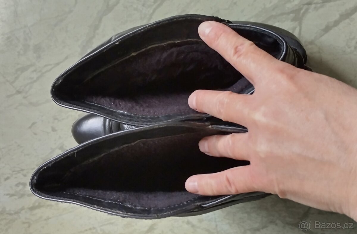 Dámské kozačky retro - 4