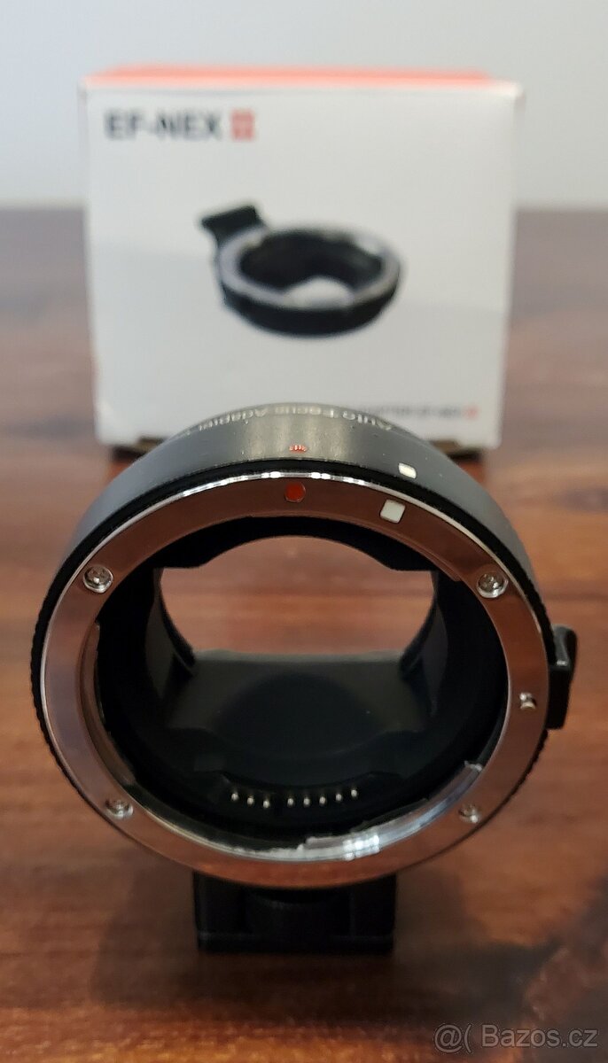 Redukce / adaptér EF-NEX / Canon EF(EF-S) - Sony E-mount - 4