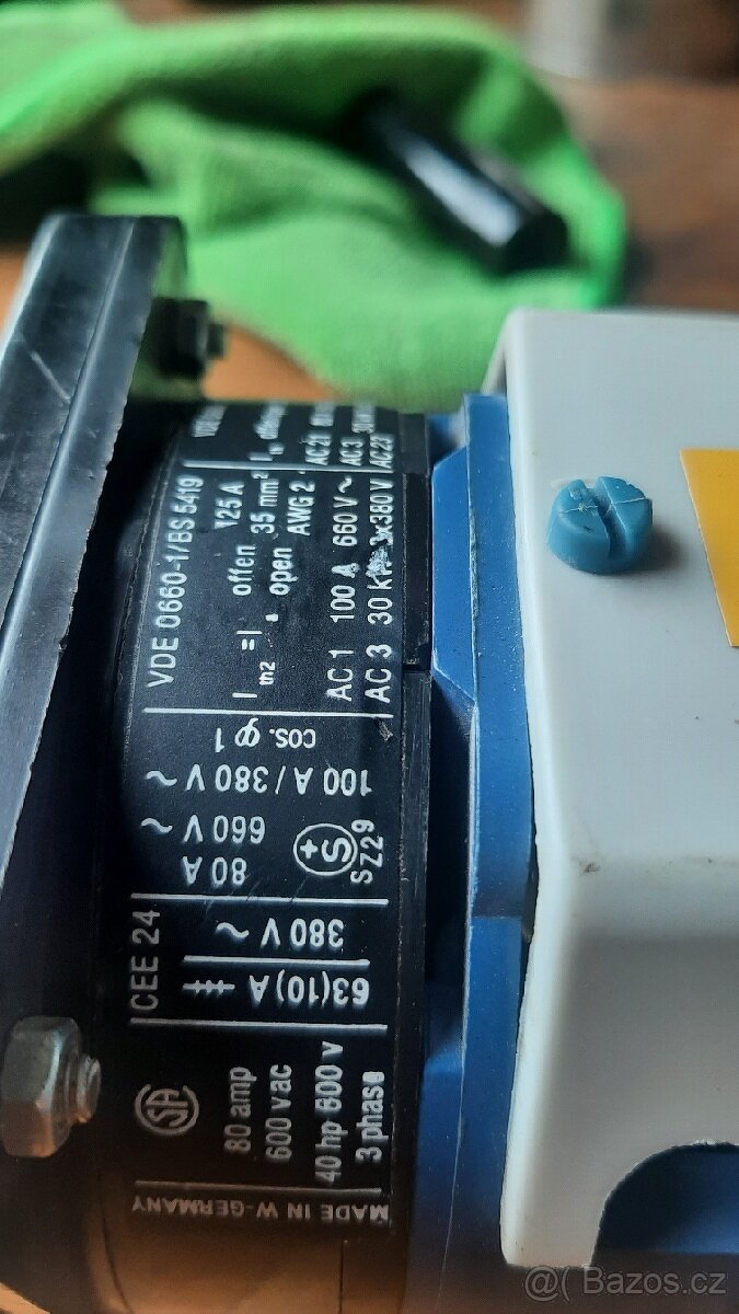 Třífázový vypínač Kraus&Naimer C80 - 4