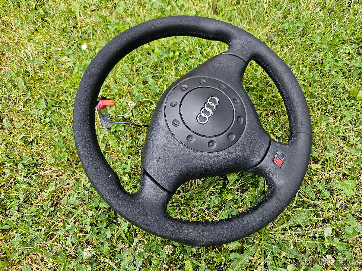 Audi S4 S6 S8 S-line volant kožený sport - 4