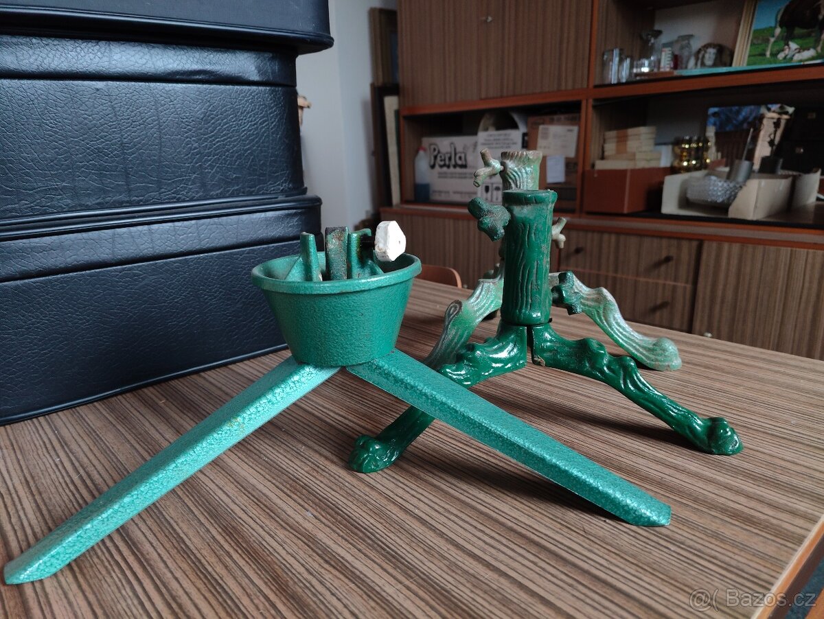 3x retro stojan na stromeček - 4