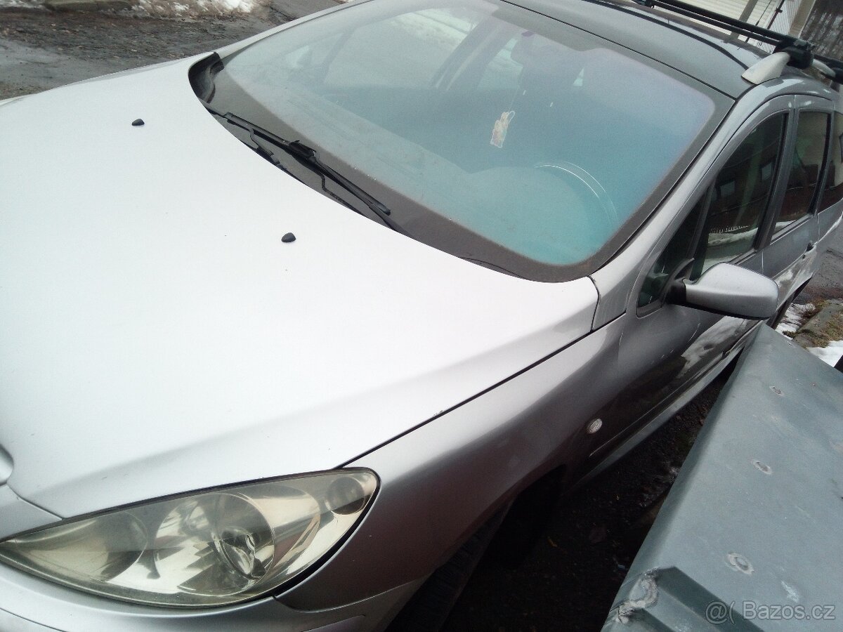 Peugeot 307 náhradní díly,2,0HDI,1,6i,vice barev nfu,rhy - 4