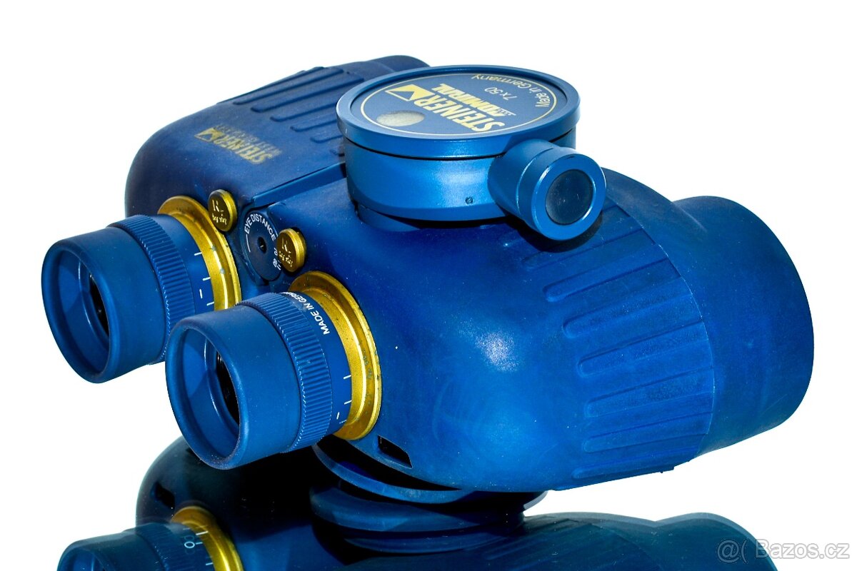 Dalekohled Steiner 7x50 Admiral Gold s kompasem TOP STAV - 4