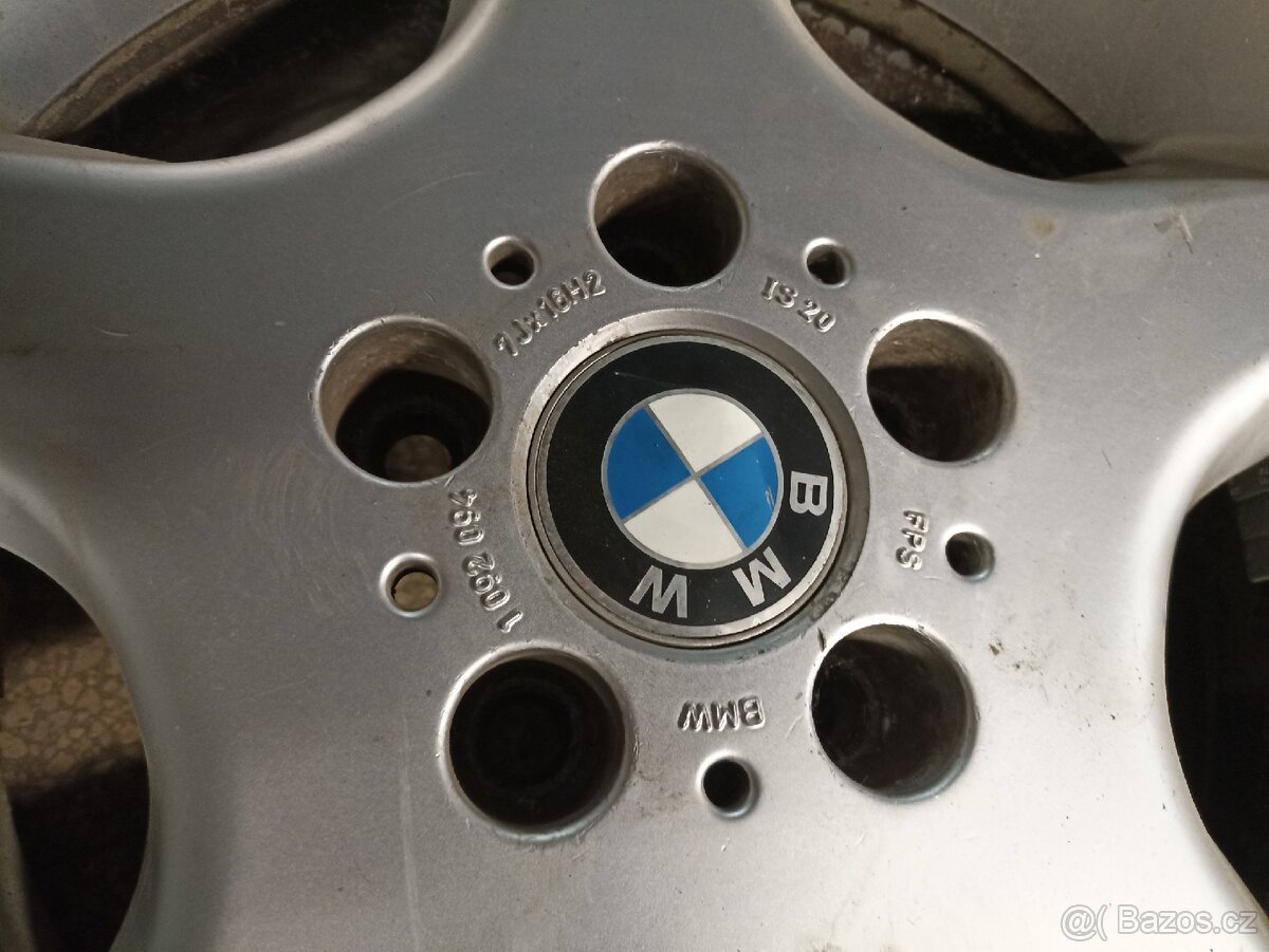 Originální ALU kola BMW 5x120 R16 205/55 R16. letní. - 4