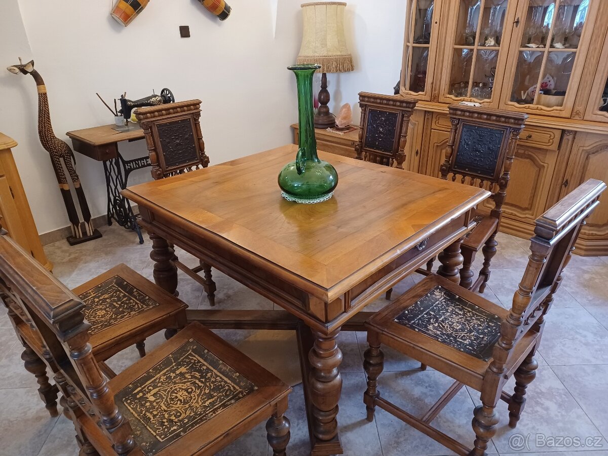 Starozitny Vídeňský nabytek, masiv - 4