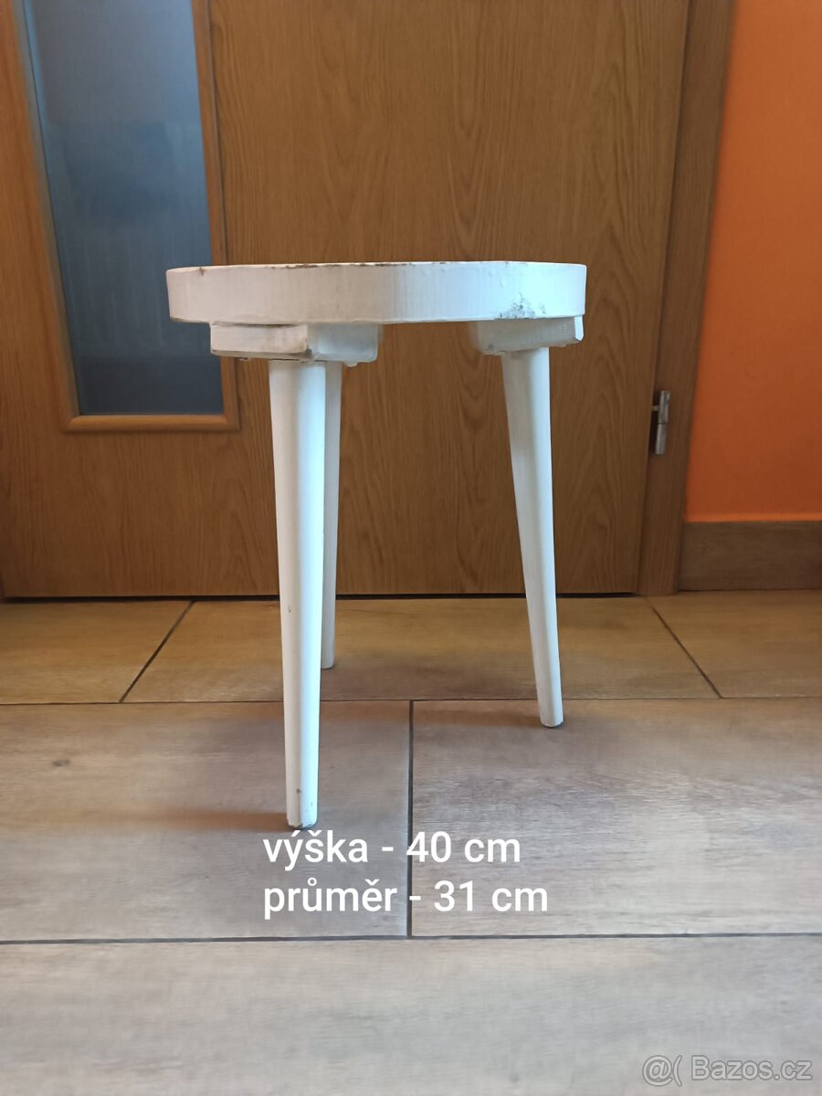 Dřevěná stolička - 4