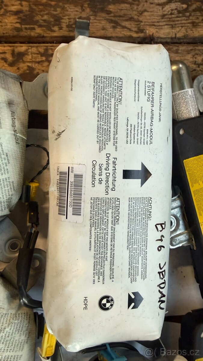 BMW e46/e39 airbagy, jednotky - 4