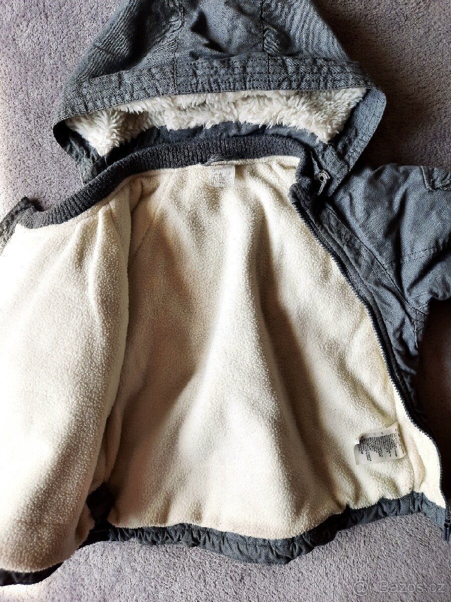 Zimní bunda H&M vel.80 - 4