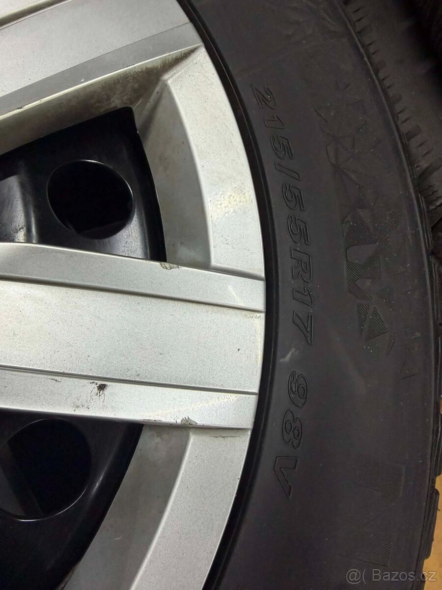 215/55r17 zimní sada VW Passat B8 - 4