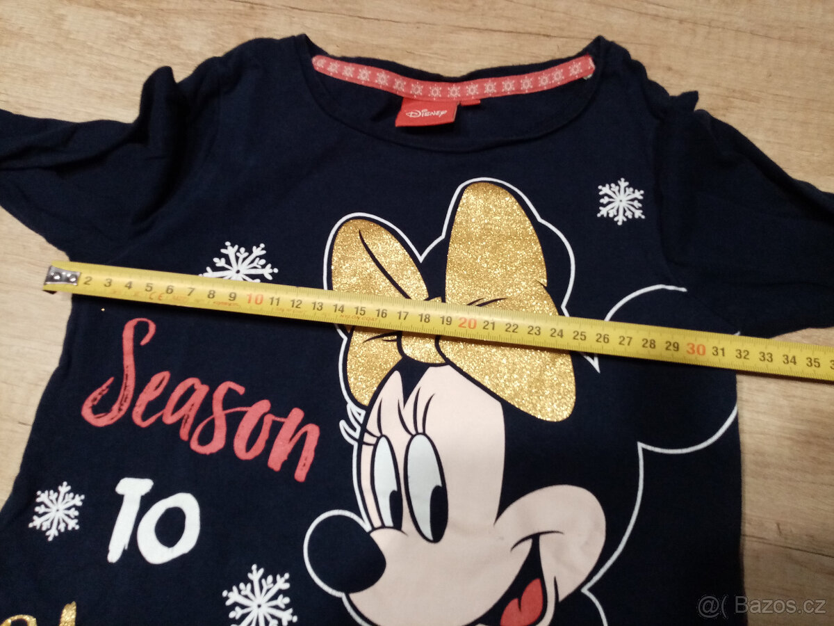 tričko minnie vel. 110/116 - 4