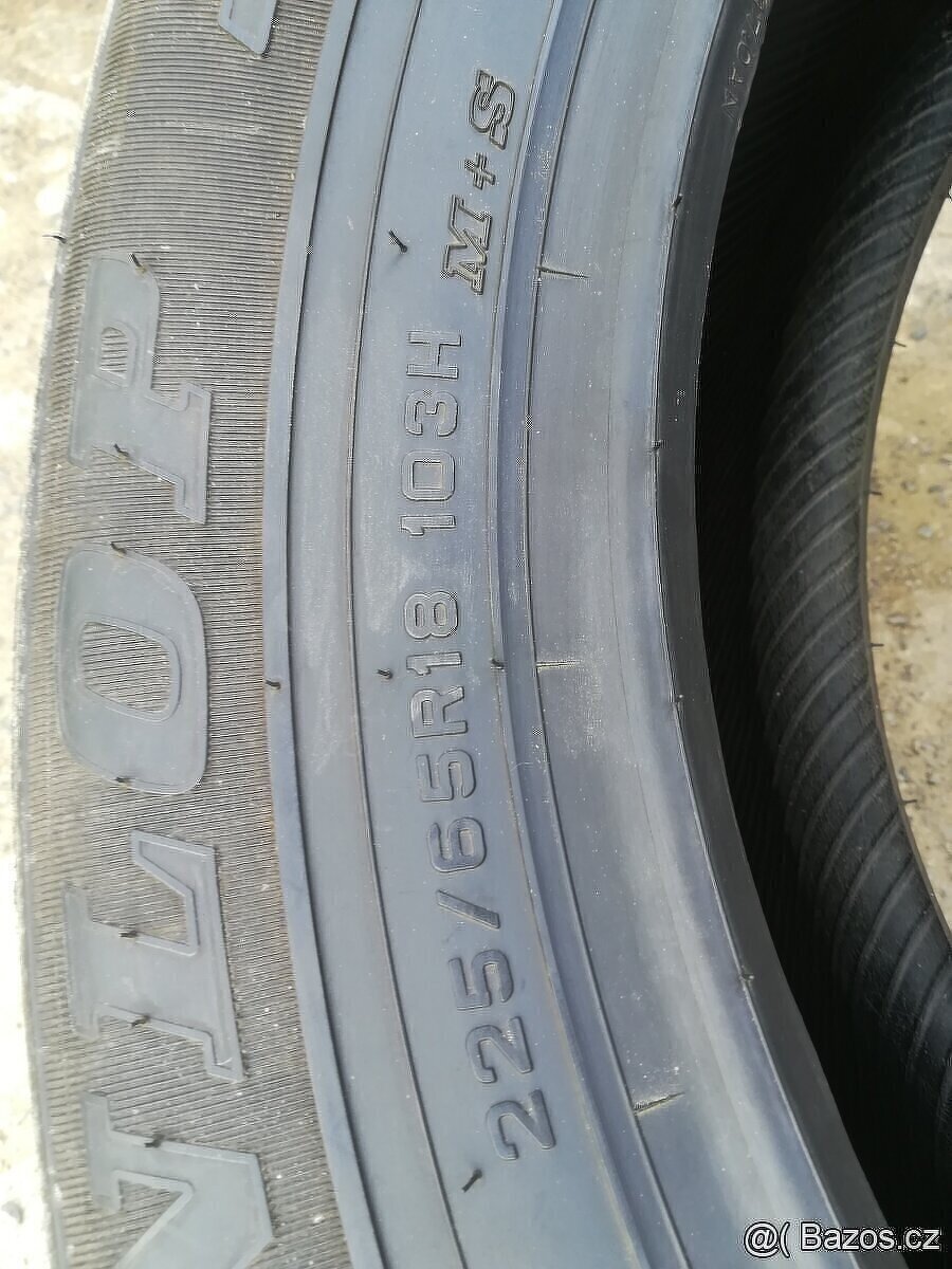 225/65/18 letni pneu DUNLOP 225 65 18 - 4