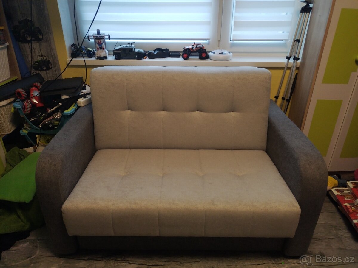 Mini gauč rozkládací a úložný - 4