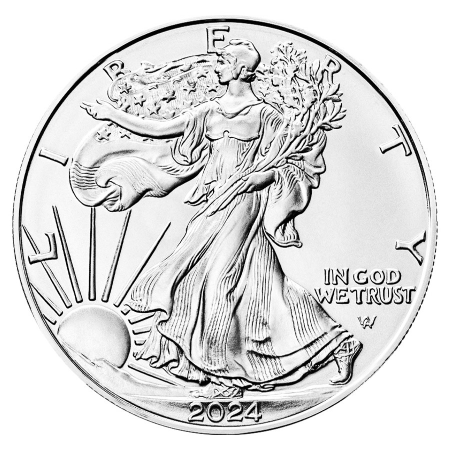 🪙Stříbro - investiční stříbrné mince American Silver Eagle - 4