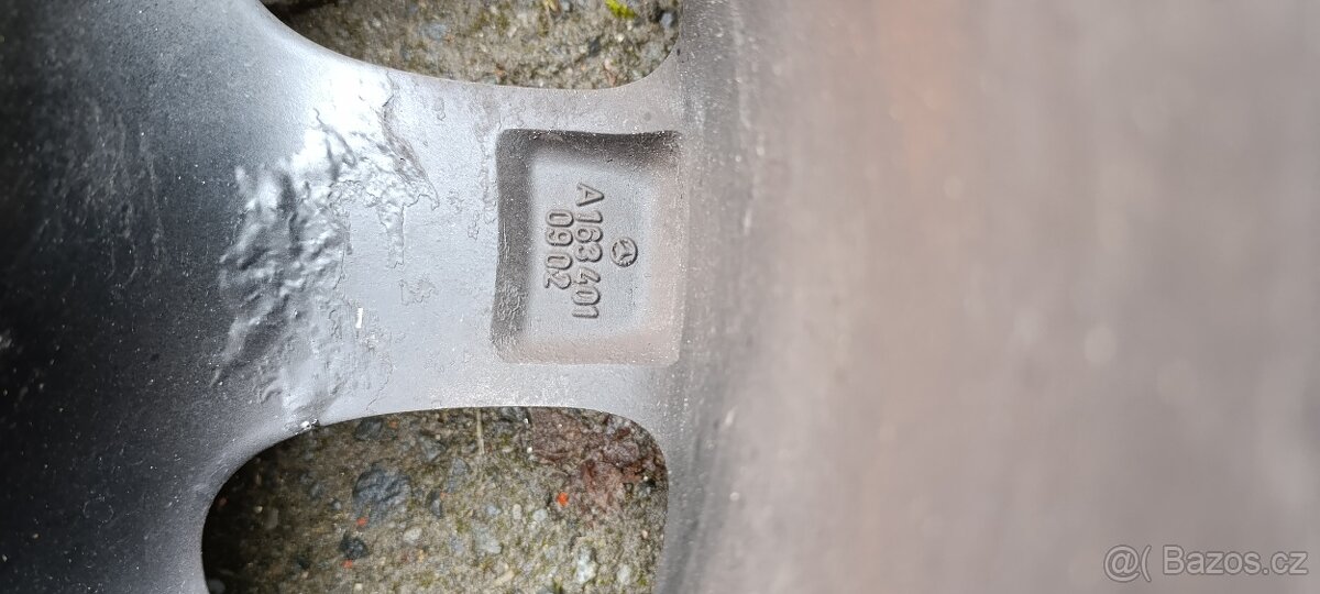 Alu kola Mercedes 8,5 x 17" - 4