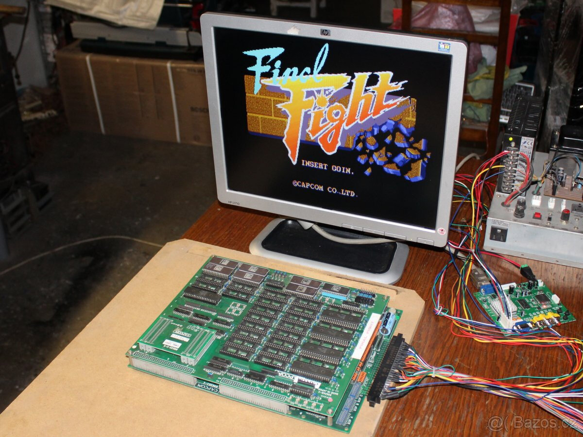 Final Fight GENUINE CapCom JAMMA PCB - 4