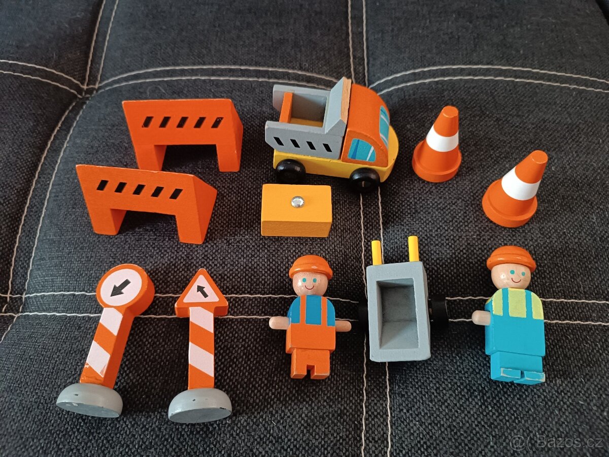 dřevěný jeřáb Small Foot - 4