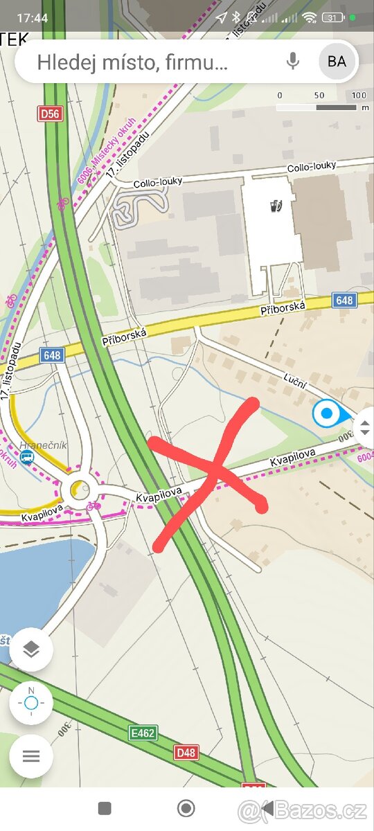 prodám zahradu Místek , výstavba chatky mozna - 4