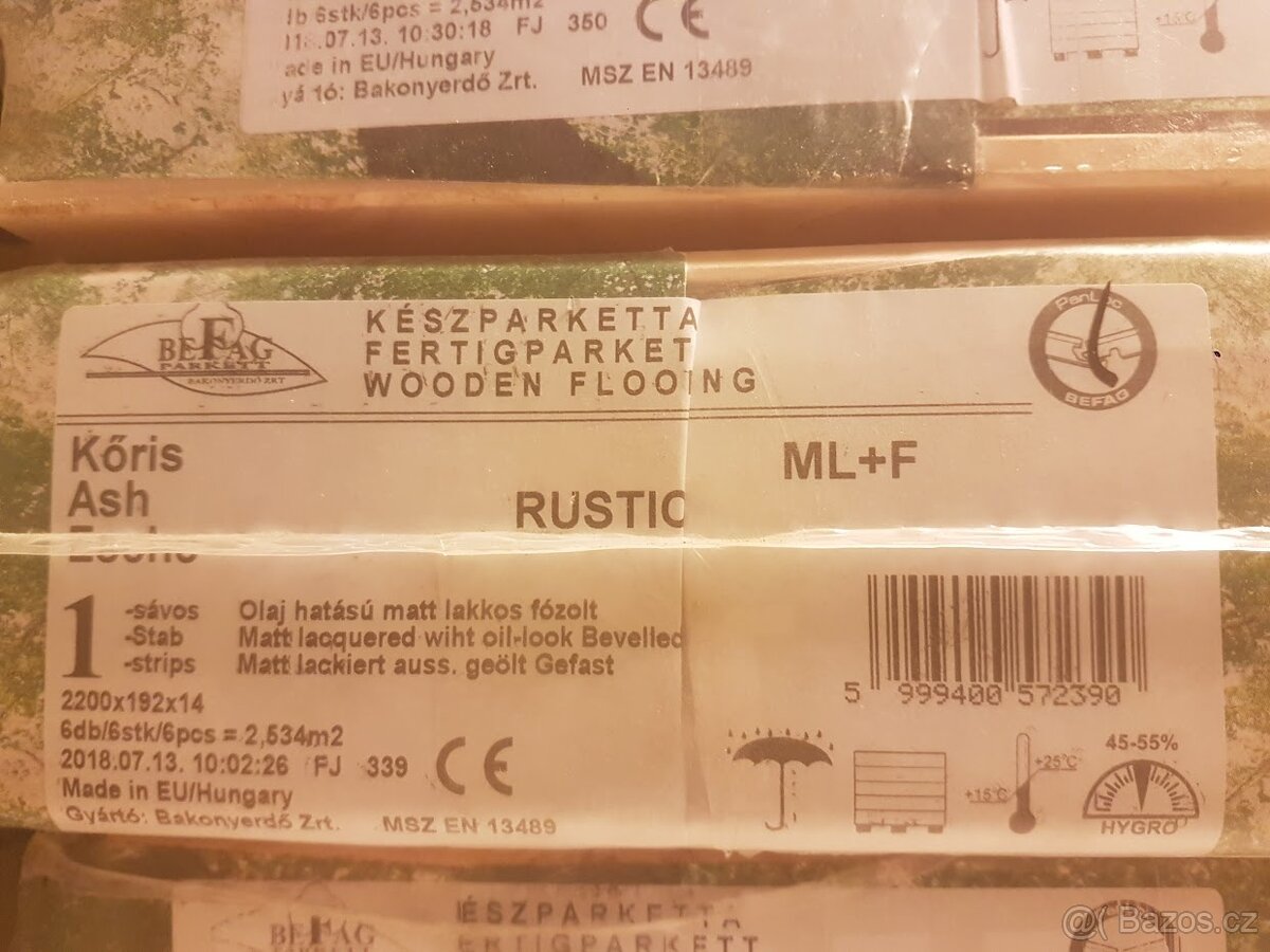 Třívrstvá dřevěná podlaha - Jasanová - 4