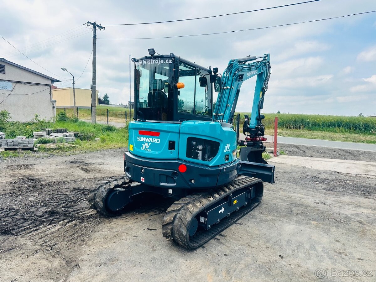 ///AKCE/// SUNWARD SWE 60UF, tiltrotátor CT06, kleště, klima - 4