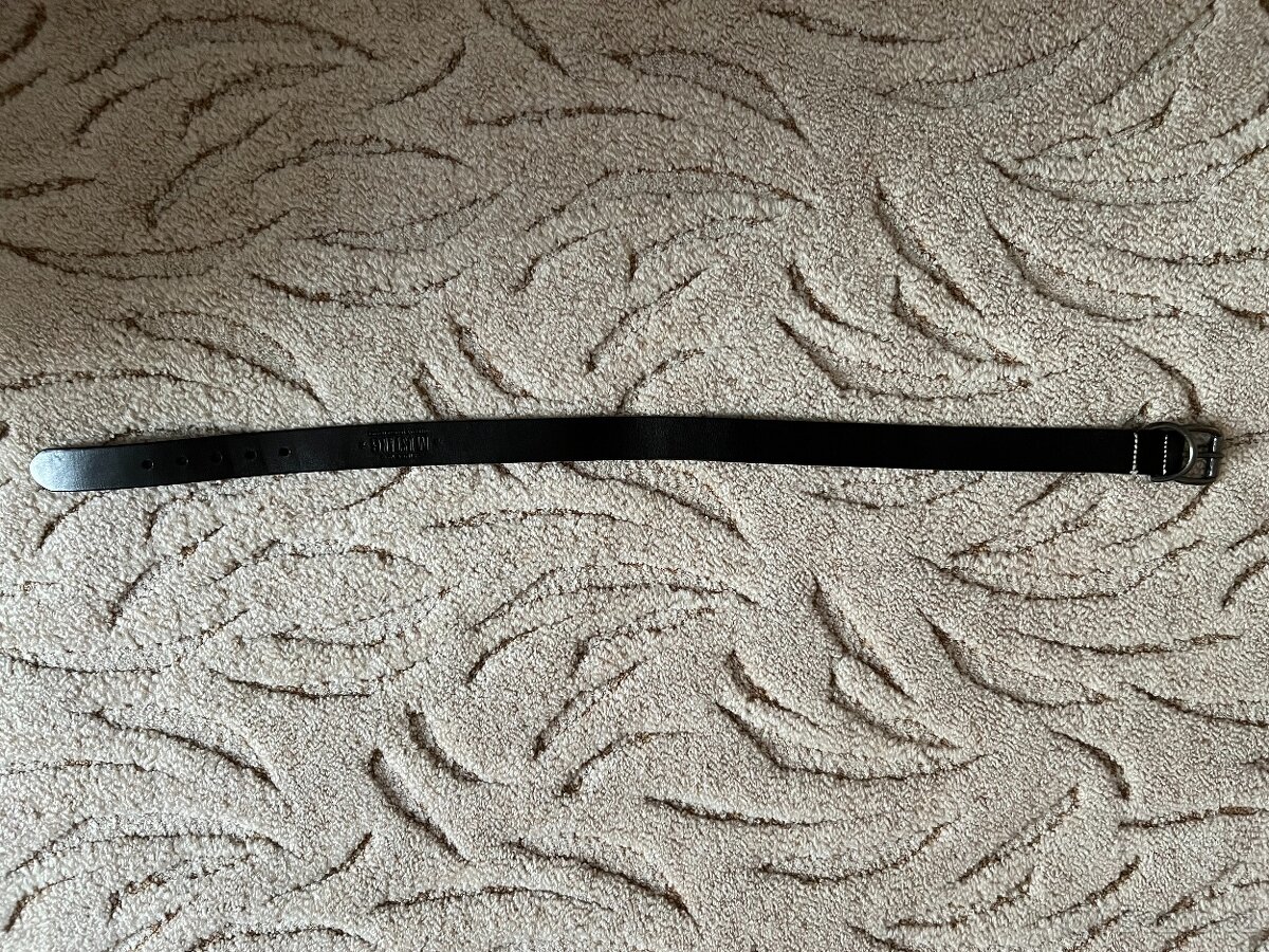 Kožený opasek Mustang - 4