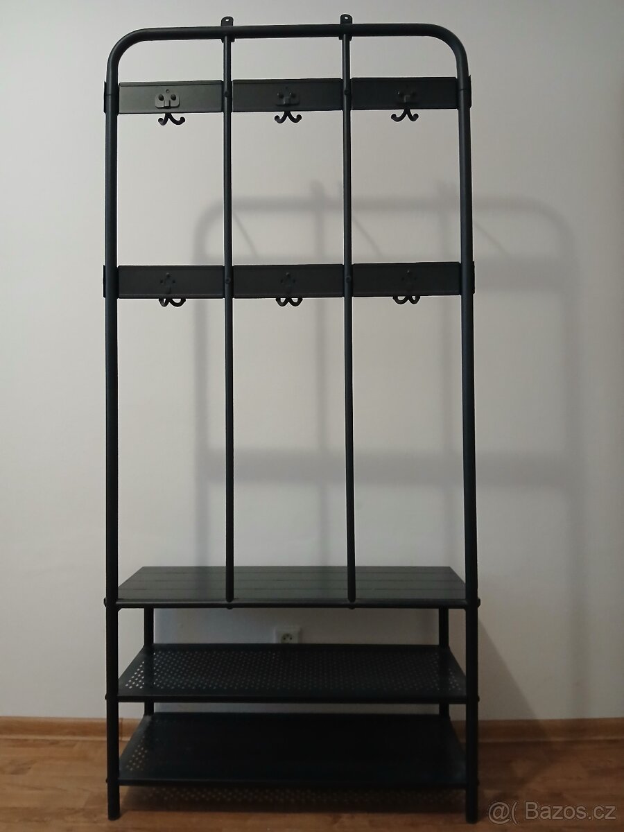 Kovový věšák a botník - 4