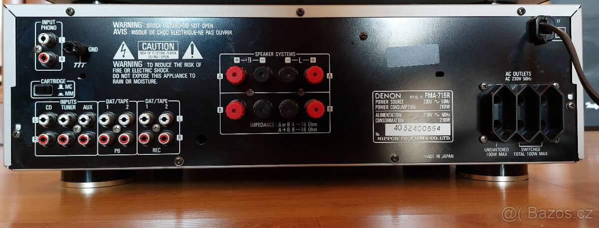 Stereo zesilovač Denon PMA-715R - 4