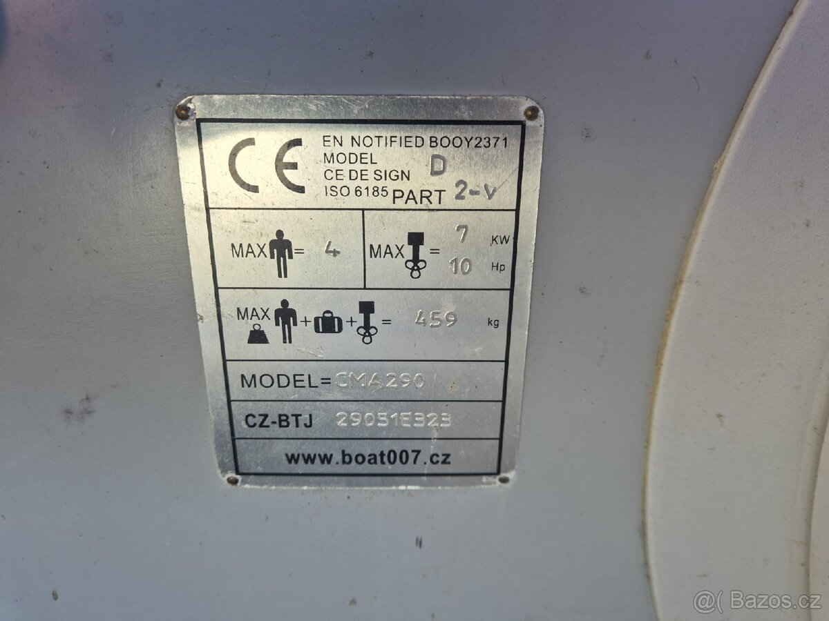 ČLUN BOAT 007 CMA 290 - 4