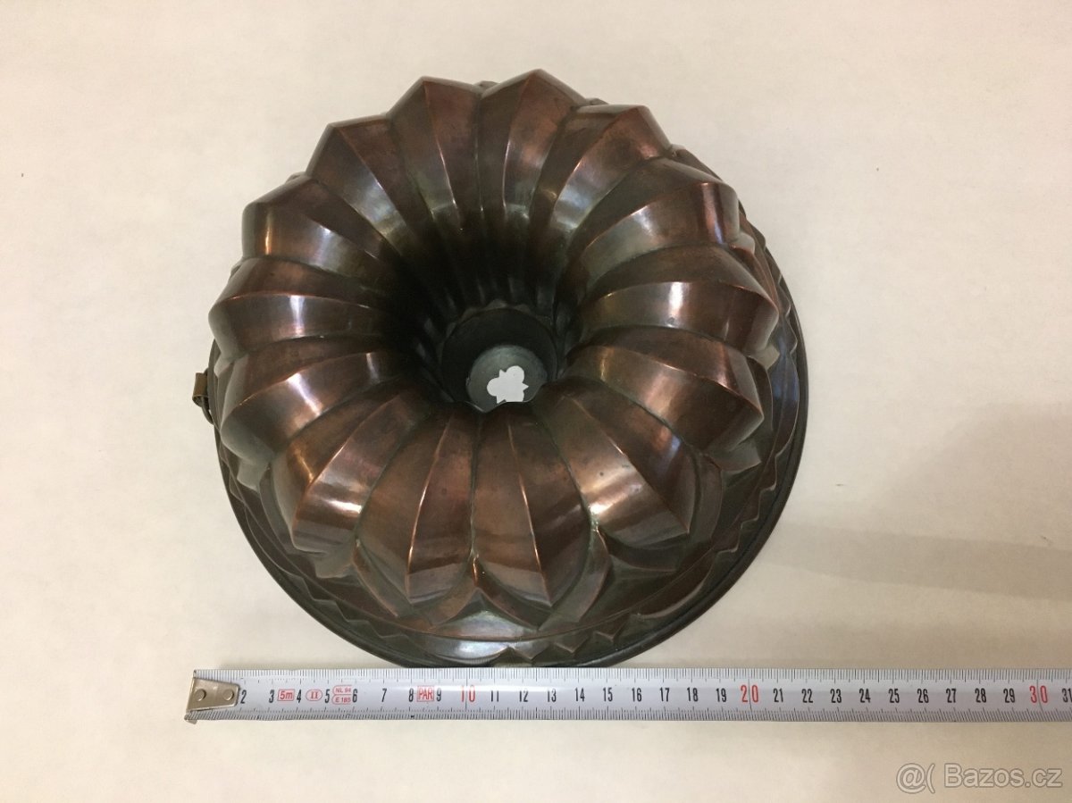 Měděné formy bábovka - 4