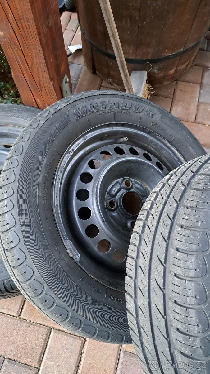 Plechové disky r14 4x100 - 4