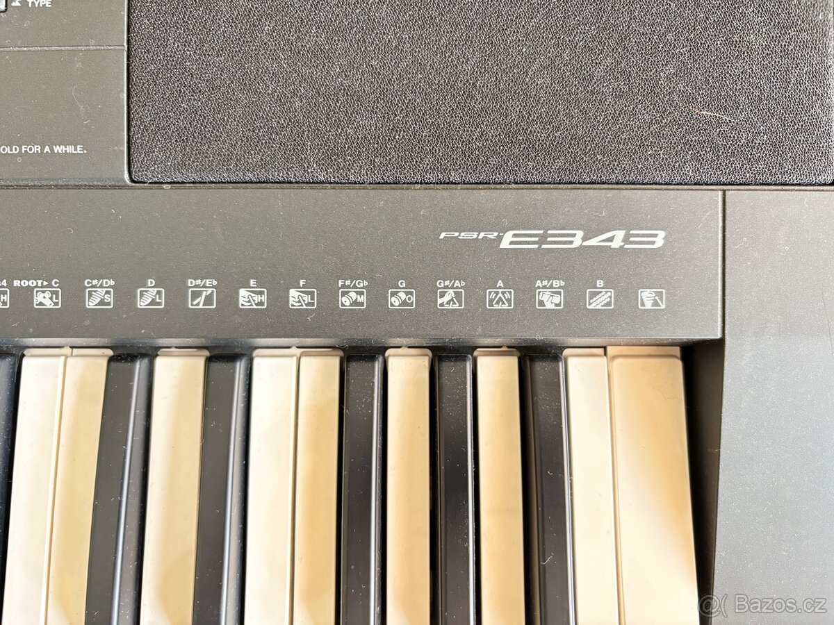 Klávesy Yamaha PSR-E343 - 4