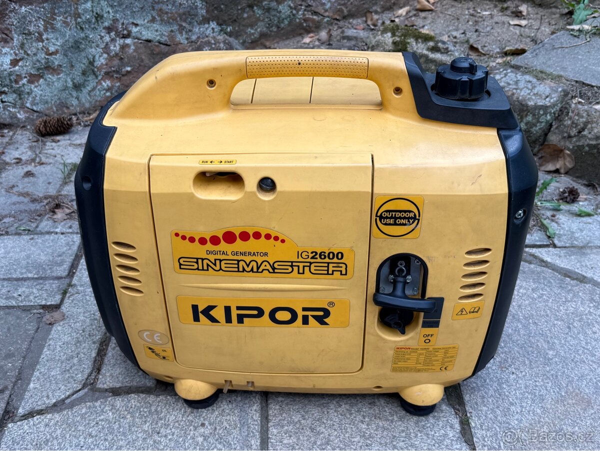 Elektrocentrála KIPOR IG2600 digitální invertor - 4