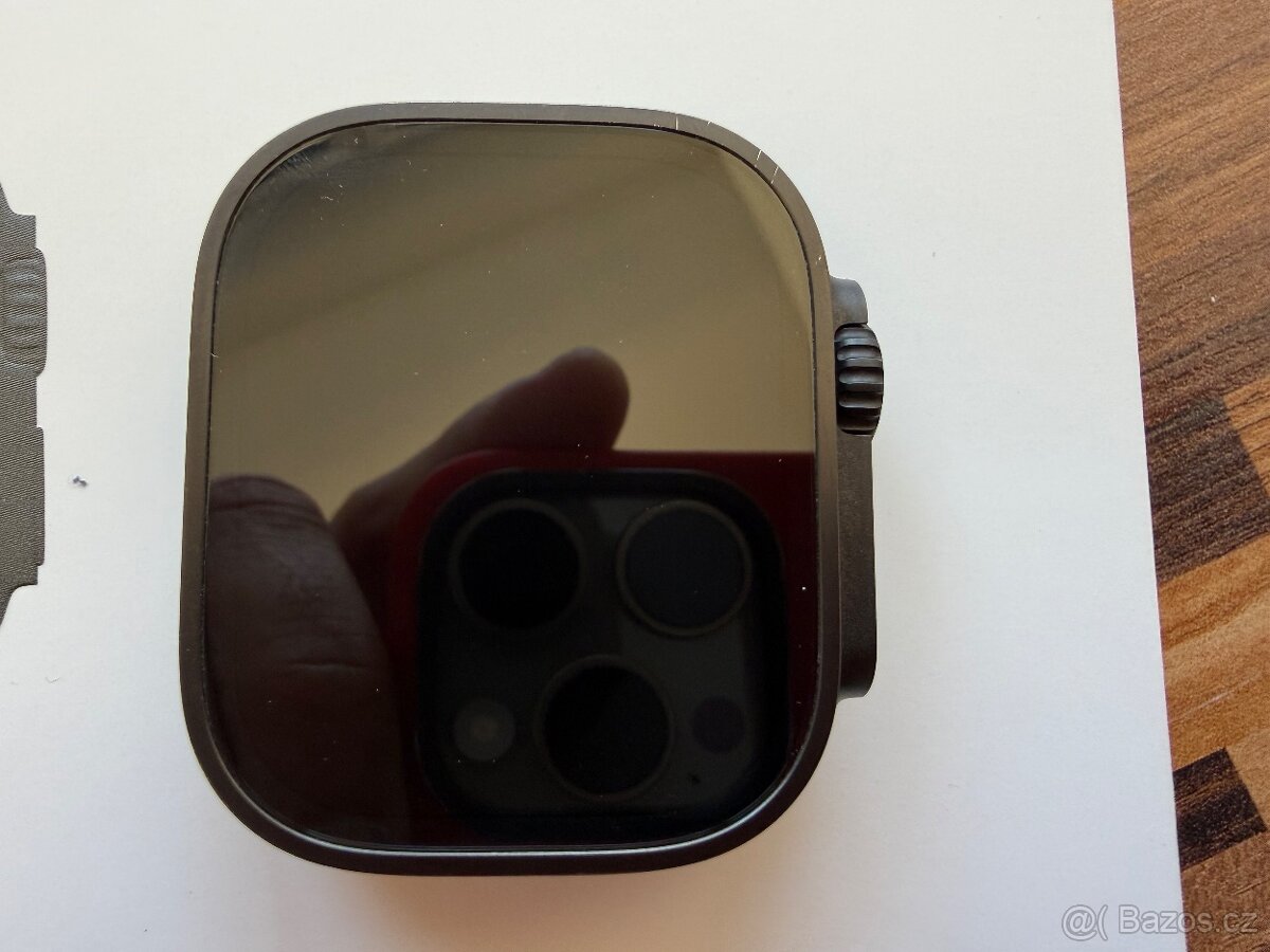 Apple Watch ULTRA čerbý titan - 4