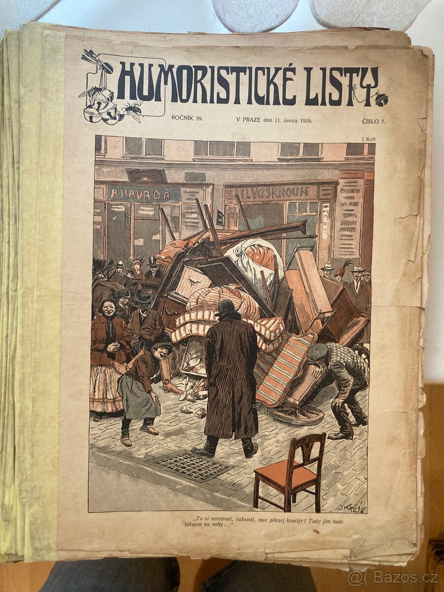 Humoristické listy ročník 1916 – 37 čísel - 4