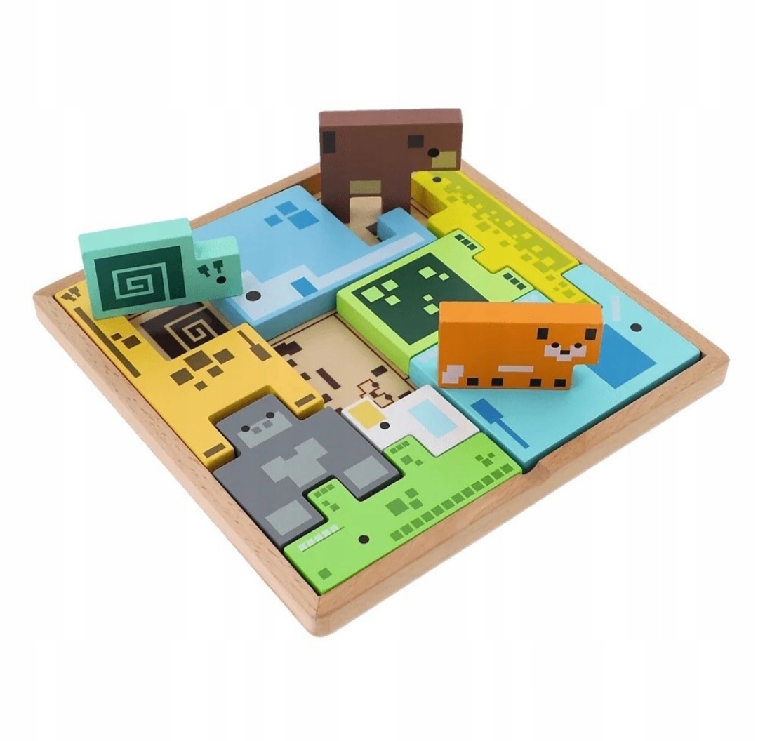 Dřevěná skládačka - 4