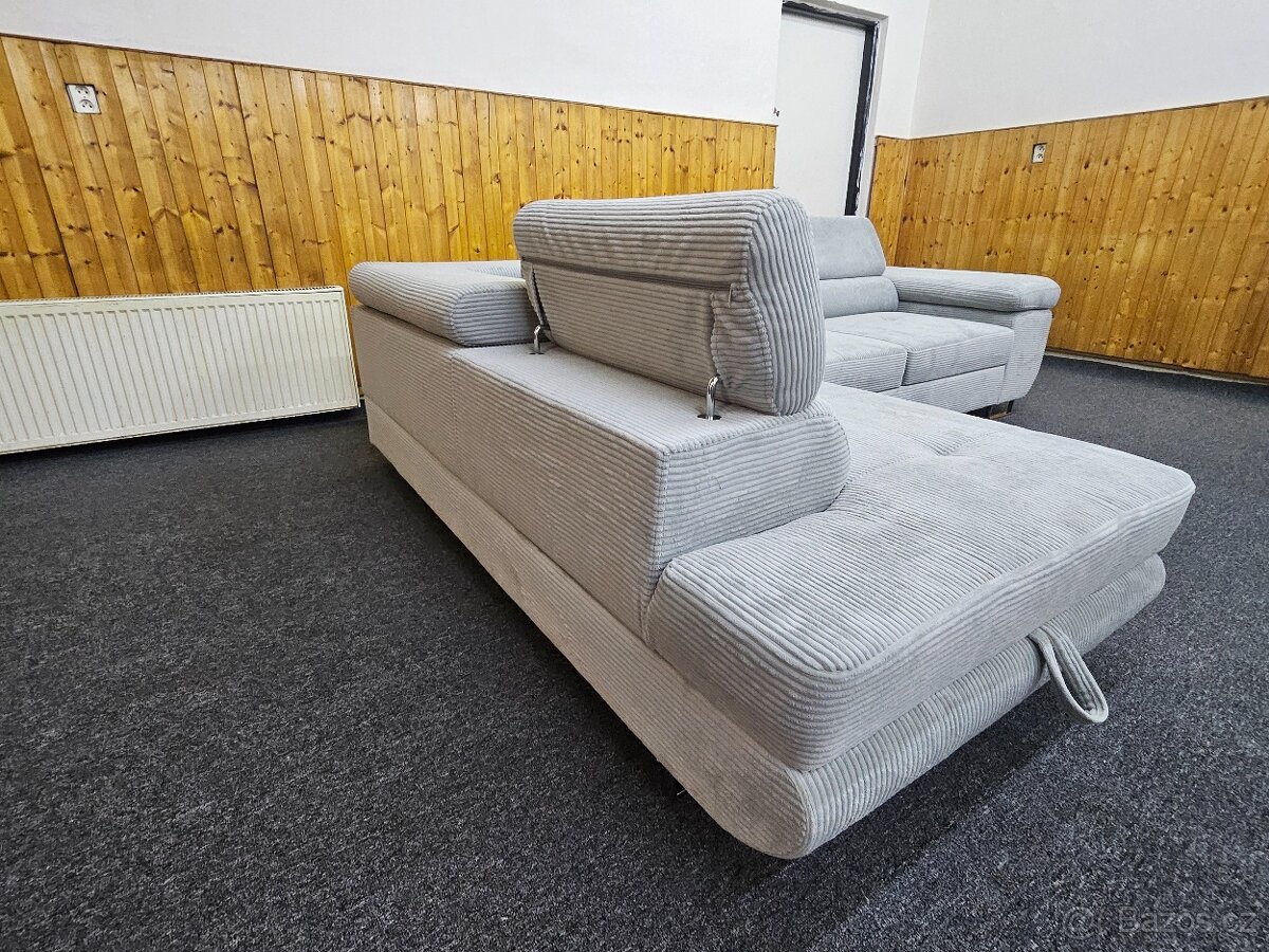 ROHOVÁ SEDACÍ SOUPRAVA- ROZKLÁDACÍ - 4