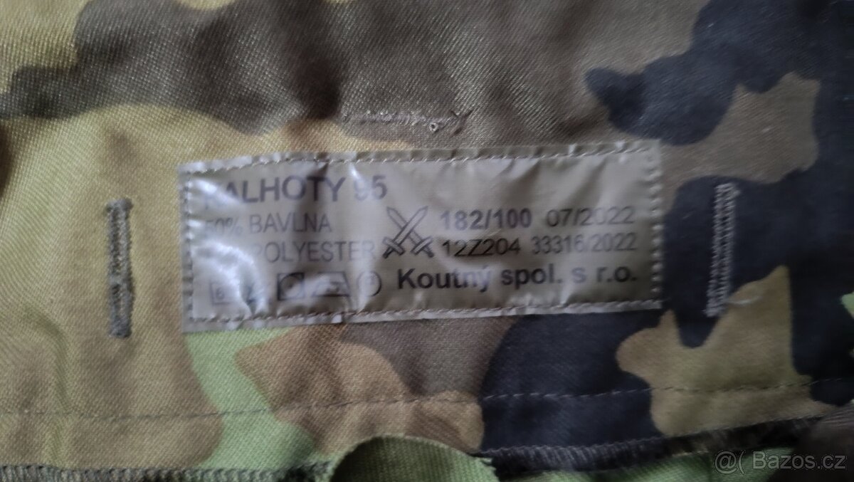 Vojenská blůza + kalhoty - 4