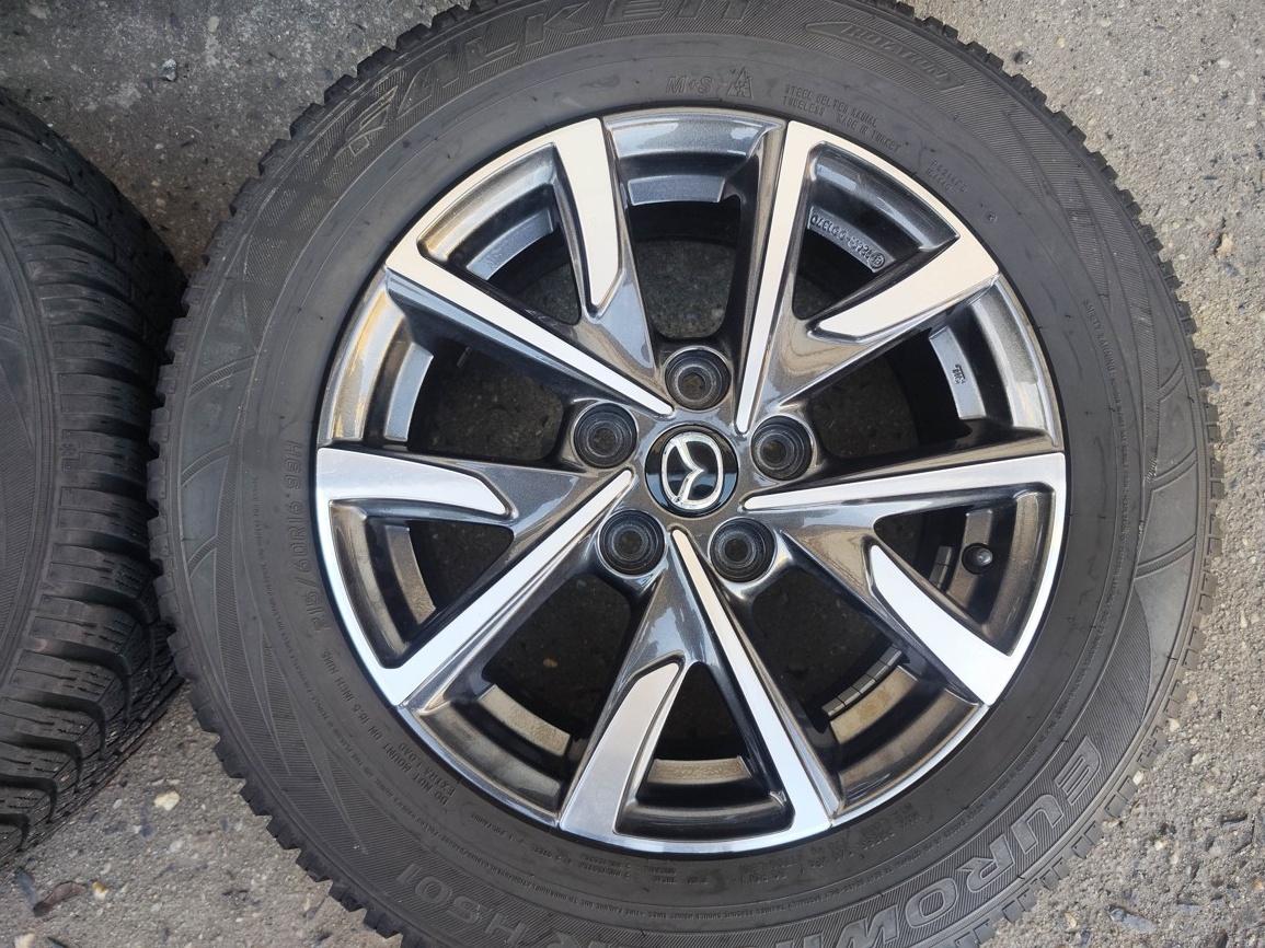 16"zimní alu sada 5x114 origo Mazda CX3 3 BM 6 5 215/60 - 4