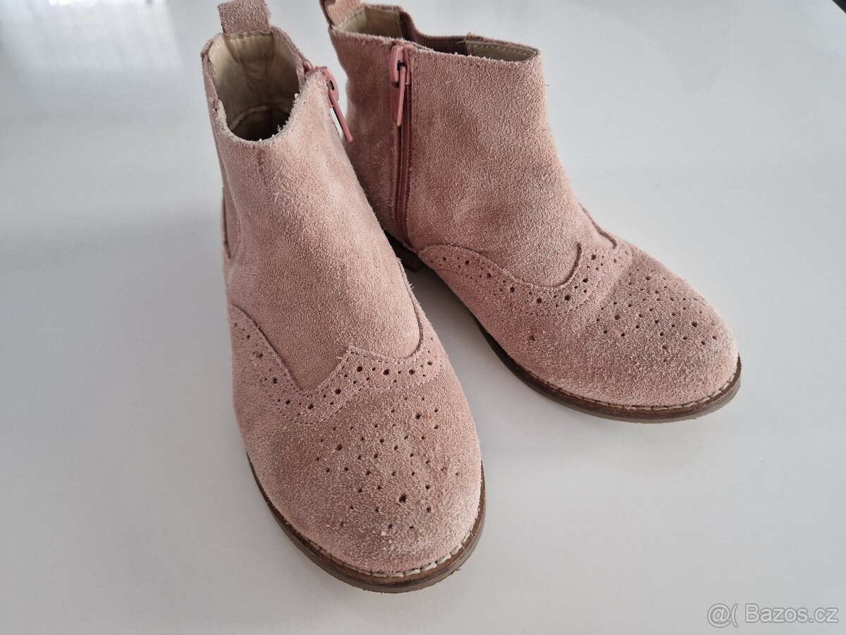 Kožené kotníkové boty vel. 30 - 4