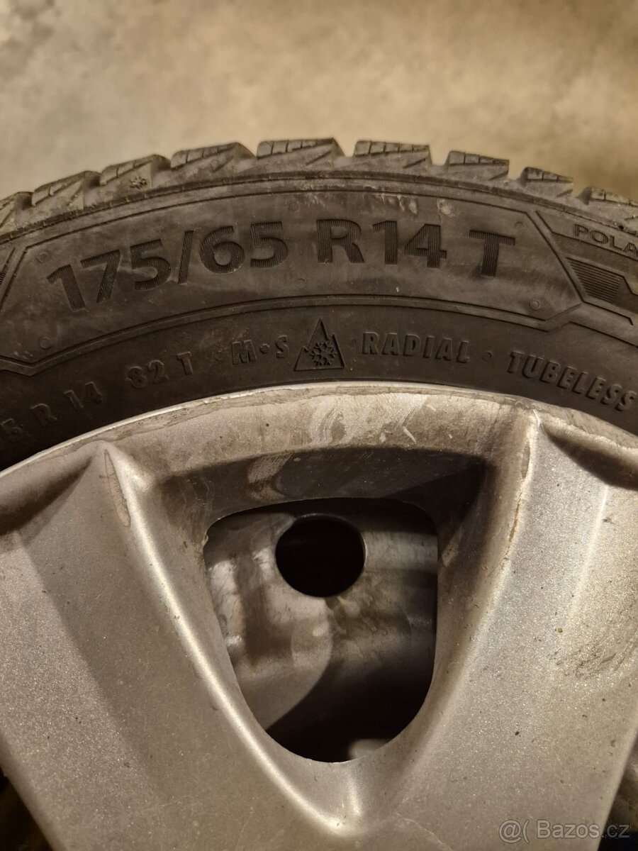 Zimní sada komplet kola - 4